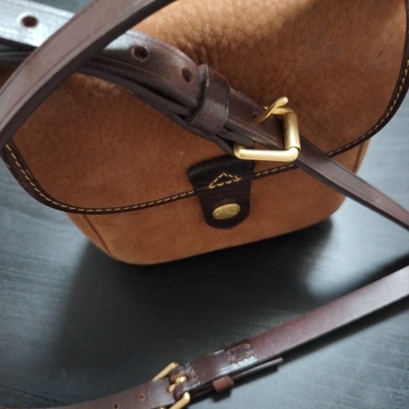 Vintage Dooney and Bourke crossbody bag suade - Picture 8 of 12